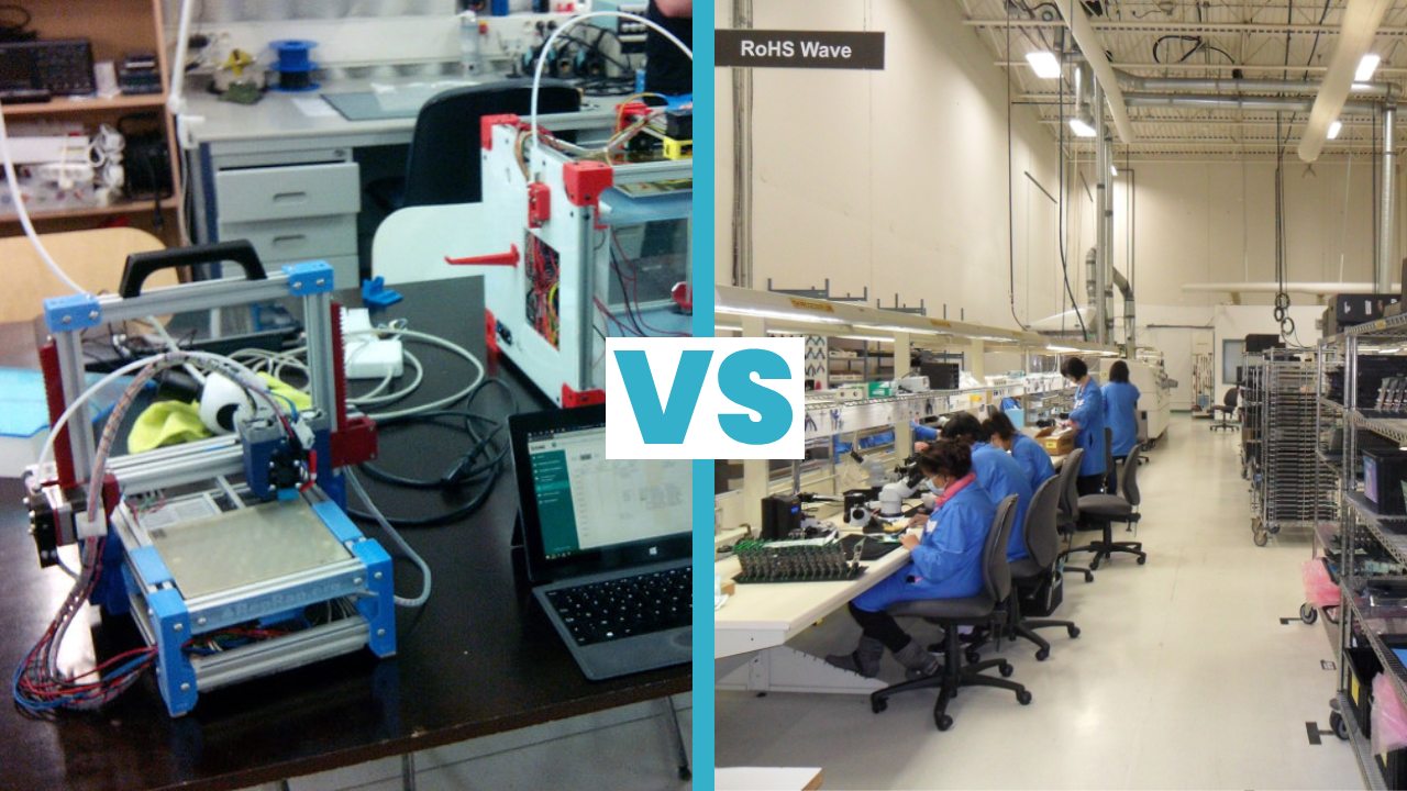 Makers VS industrialisation, quelles différences ?
