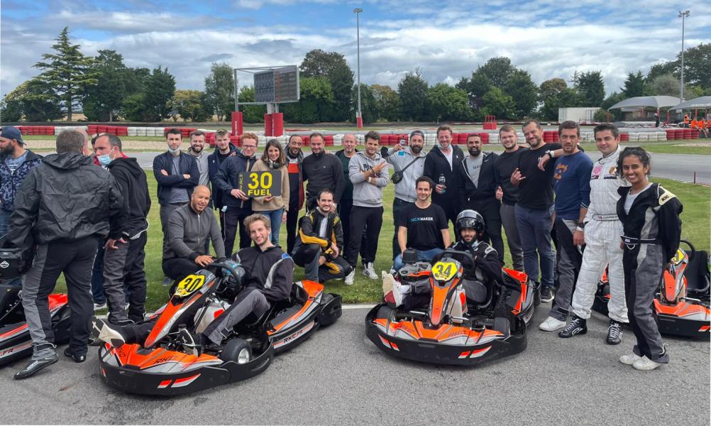 Kickmaker à la course des 24h Karting de RKC