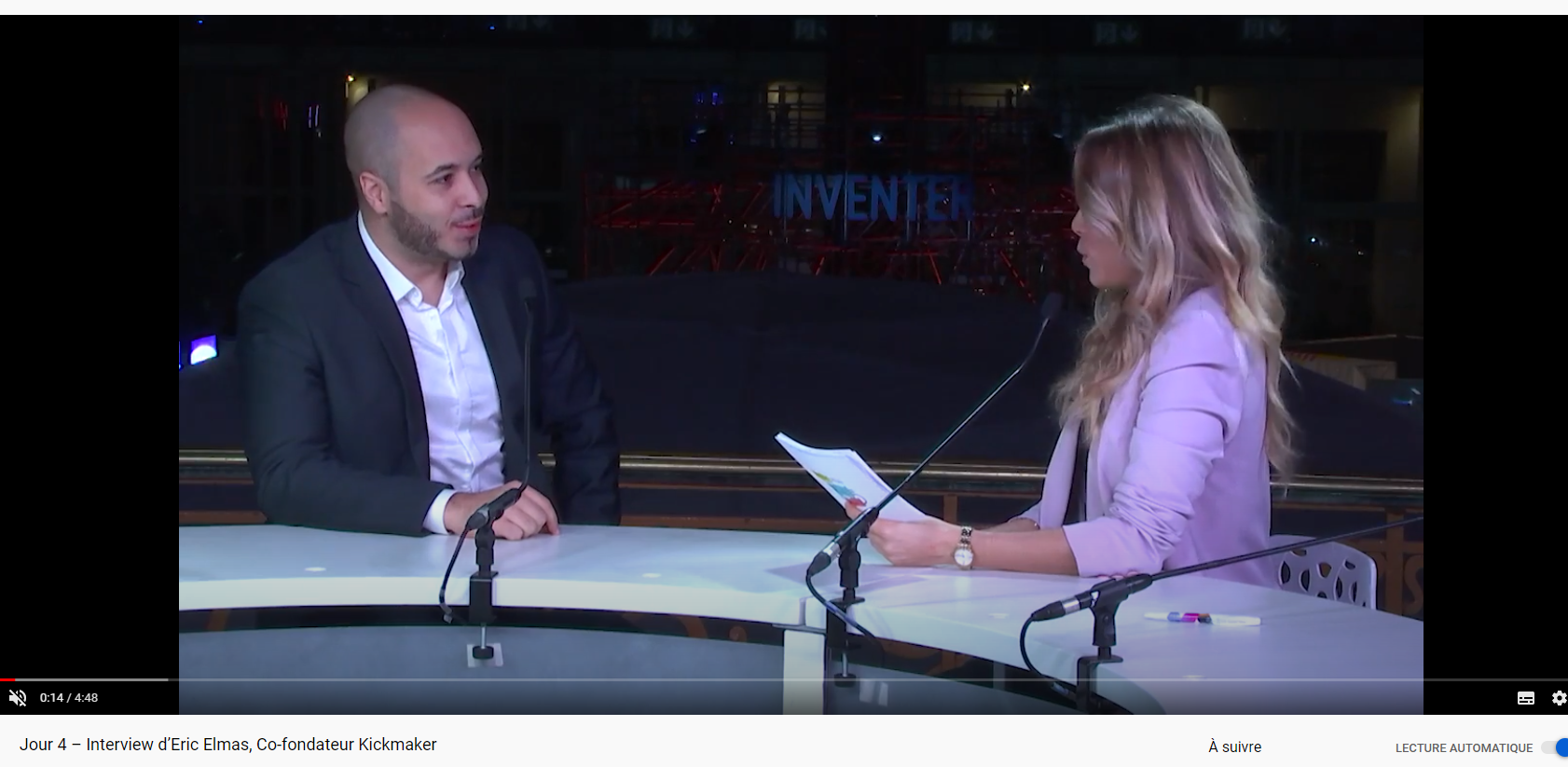Usine extraordinaire interview d'eric elmlas