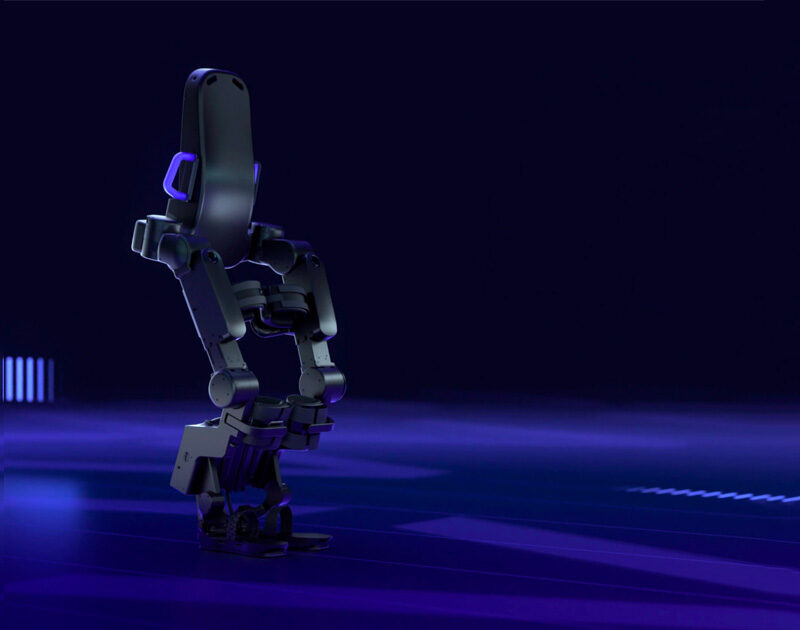 Image de l'exosquelette Wandercraft.