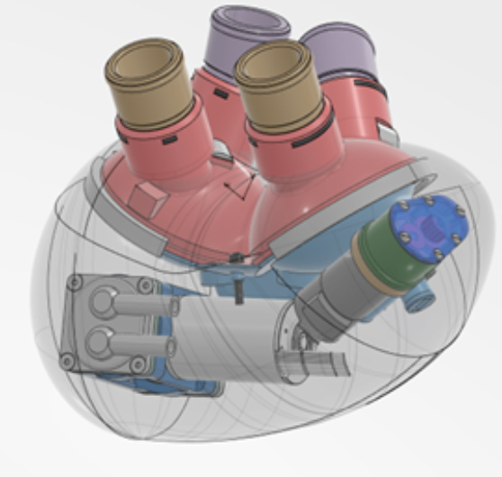 Image d'une prothèse cardiaque.