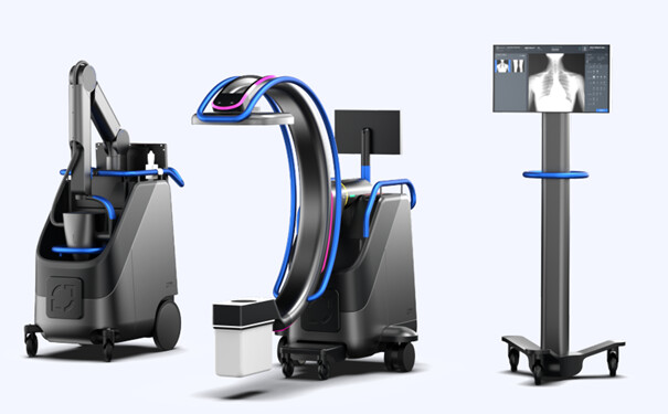 C-arm, équipement de radiologie conçu par Kickmaker.