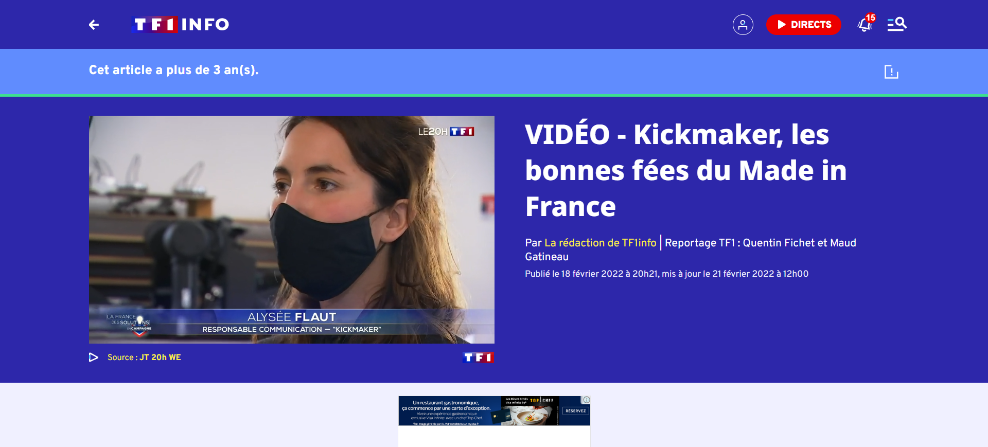 TF1 les bonnes fées du Made in France